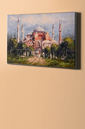 Sayılarla Boyama Seti Kasnaklı Ayasofya 60 X 75 Cm
