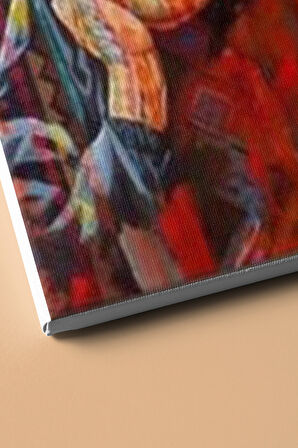 Sayılarla Boyama Seti Kasnaklı Yörük Ana 60 X 75 Cm