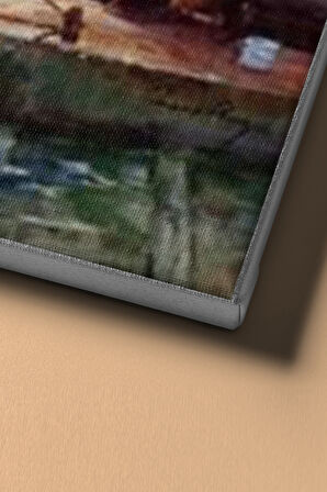 Sayılarla Boyama Seti Kasnaklı Boğazdaki Balıklar 60 X 75 Cm