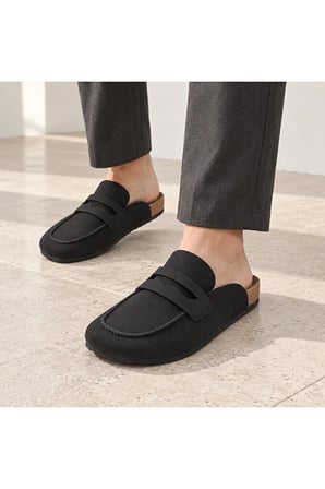 Dadwolf Naples Wrapped 1029675 Loafer Terlik Mantar Taban Hafif Kaymaz Rahat Arkası Açık Günlük Makosen