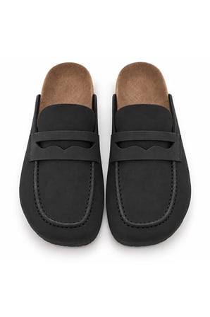 Dadwolf Naples Wrapped 1029675 Loafer Terlik Mantar Taban Hafif Kaymaz Rahat Arkası Açık Günlük Makosen