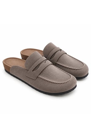 Dadwolf Naples Wrapped 1029675 Loafer Terlik Mantar Taban Hafif Kaymaz Rahat Arkası Açık Günlük Makosen