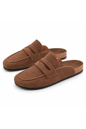 Dadwolf Naples Wrapped 1029675 Loafer Terlik Mantar Taban Hafif Kaymaz Rahat Arkası Açık Günlük Makosen