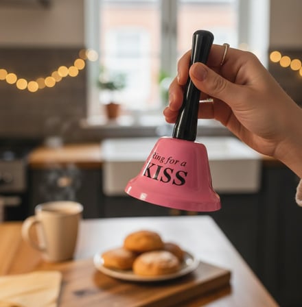 Pembe "Ring for a Kiss" Masa Zili