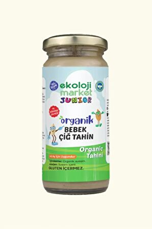 Organik Çiğ Tahin 230 gr (2 Adet) + Organik Keçiboynuzu Özü 290 gr