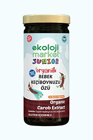 Organik Çiğ Tahin 230 gr + Organik Keçiboynuzu Özü 290 gr