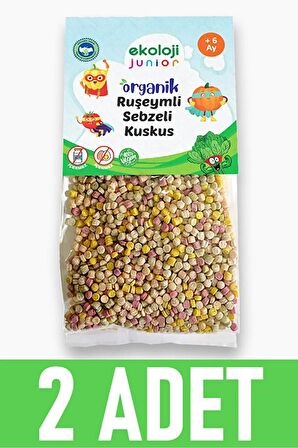 Organik Ruşeymli Sebzeli Kuskus 250 gr (2 Adet)