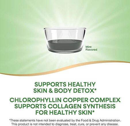 Nature's Way Chlorofresh Liquid Chlorophyll Copper Healthy Skin Body Detox Deodorant Supports Liver