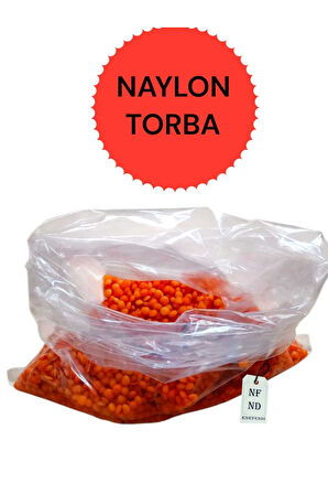 3'LÜK NAYLON TORBA POŞET ALIŞVERİŞ SAĞLAM ERZAK ŞEFFAF BAKKALİYE TORBASI 1 KG 25x42cm