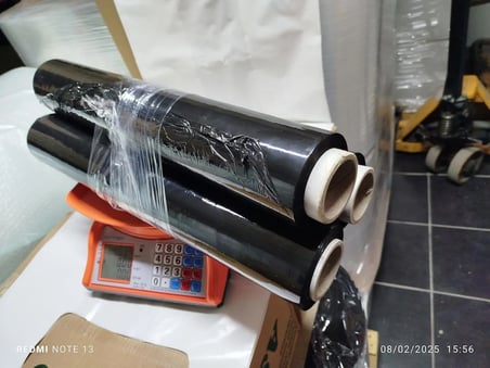 SİYAH 50 CM STREÇ 150 M. NET 3 LÜ PAKET
