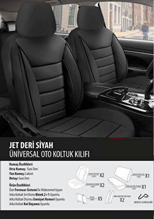 Bmw I3 Koltuk Kılıfı Jet Deri Bej