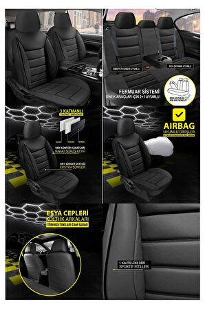 VOLKSWAGEN TOUAREF  Naz Oto Jet Deri Siyah