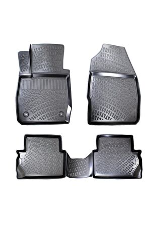 Focus 1 1998-2004 3D Siyah Kokusuz Havuzulu Paspas Takımı