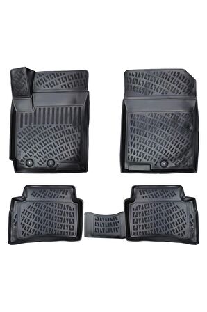 Kia Sportage 2016 Sonrası 3D Siyah Kokusuz Havuzulu Paspas Takımı