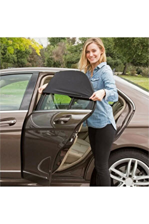 Alfa Romeo 2 Adet Araba Yan Cam Güneşlik Yan Cam Perdesi Araç Yan Cam Perde Arka Koltuk Güneşliği