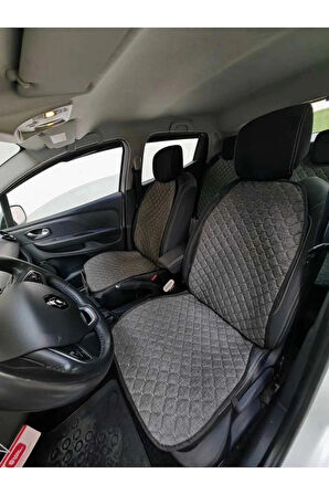 Araba Oto 7 Li Keten Koltuk Minderi (7 PARÇA) - 5 Koltuk Tam Set - Su Geçirmez -keten-minder