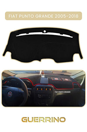 FIAT Punto grande 2005-2018 Modellerine UygunTORPİDO KORUMA HALISI BEJ KENAR