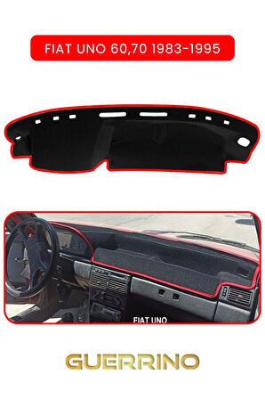 FIAT Uno 60,70 1983-1995 Modellerine UygunTORPİDO KORUMA HALISI KIRMIZI KENAR