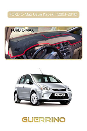 FORD C-Max uzun kapaklı (2003-2010)TORPİDO KORUMA HALISI BEJ KENAR