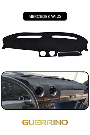 MERCEDES W123TORPİDO KORUMA HALISI SİYAH KENAR