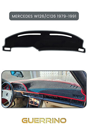 MERCEDES W126/C126 1979-1991TORPİDO KORUMA HALISI GRİ KENAR