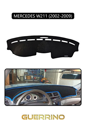 MERCEDES W211 2002-2009TORPİDO KORUMA HALISI SİYAH KENAR