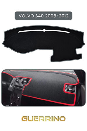 VOLVO S40 (2008-2012)TORPİDO KORUMA HALISI GRİ KENAR