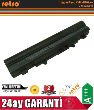 Acer Aspire E5-571G, AL14A32 Notebook Bataryası, Laptop Pili / RACL-072