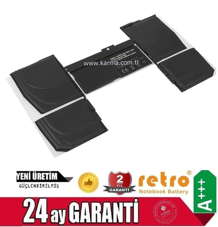 Apple MacBook Retina 12" A1534, A1527 (2015) Notebook Bataryası, Laptop Pili / RML-034