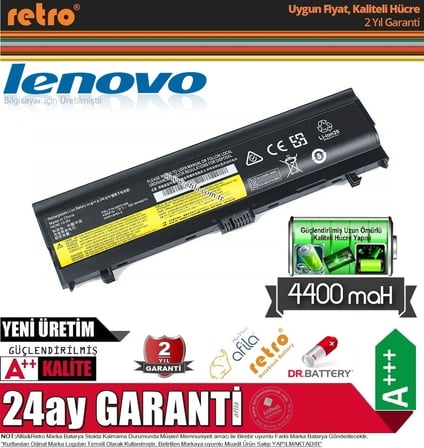 Lenovo ThinkPad L560, L570, 00NY488 Notebook Bataryası, Laptop Pili / RLL-081
