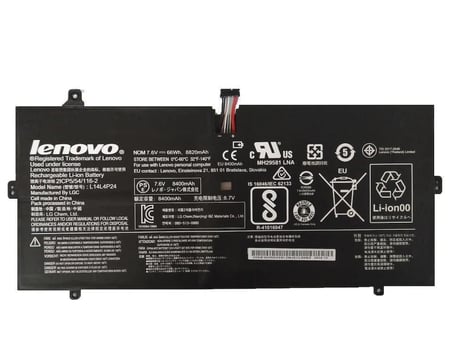 Lenovo ideaPad Yoga 900-13ISK, 900-13ISK2, L14L4P24, L14M4P24 Notebook Bataryası, Pili ( Orjinal )