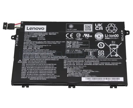 Lenovo ThinkPad E480, E580, 01AV445, L17L3P51 Notebook Bataryası, Laptop Pili (Orjinal ürün)