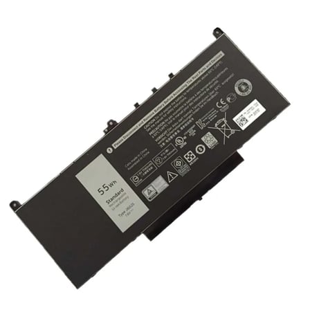 Dell Latitude E7270 E7470 P26S P61G P61G001 J60J5 Notebook Bataryası, Laptop Pili - 4 Cell / RDL-191