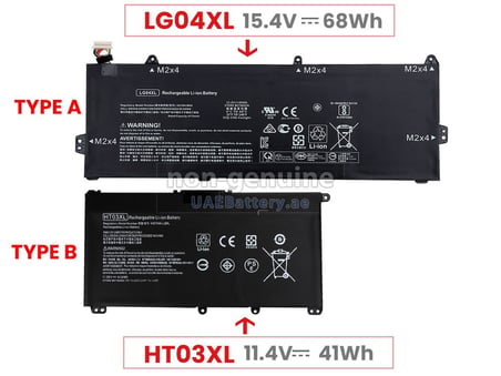 Hp LG04XL, Pavilion 15-cs, 15-cs0000 (Ver.2) Notebook Bataryası, Laptop Pili - 4 Cell / RHL-179
