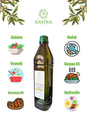 %100 Doğal Naturel Birinci Zeytinyağı 1 Litre