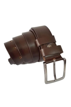 Hakiki Deri Erkek Kemer Kot İçin 4.30cm Deri Hakiki Metal Toka