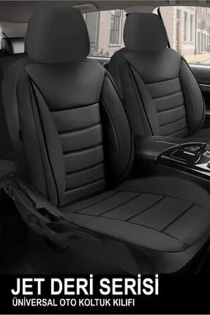 Alfa Romeo Spider 2.2 Jts (185) Selespeed 2010 CARBON Serisi UYUMLU DERİ OTO KOLTUK KILIFI SİYAH