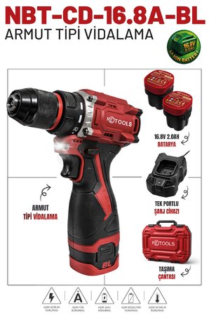 BORDO ARMUT TİPİ VİDALAMA NBT-CD-16.8A-BL
