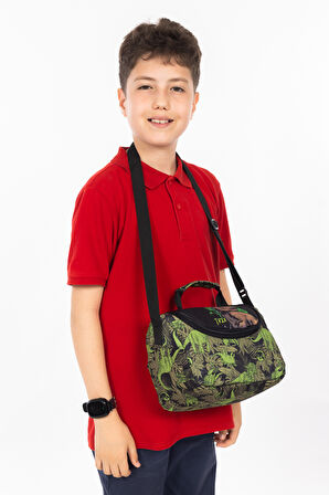 Necati Çanta Lisanslı T-Rex Desenli İlkokul Beslenme Çantası