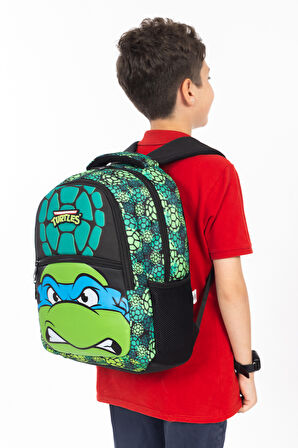 Necati Çanta Lisanslı Teenage Mutant Ninja Turtles İlkokul Sırt Çantası