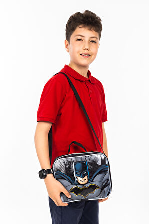 Necati Çanta Lisanslı Batman Figürlü Beslenme Çantası