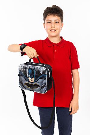 Necati Çanta Lisanslı Batman Figürlü Beslenme Çantası