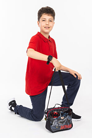 Necati Çanta Lisanslı Batman Figürlü Beslenme Çantası