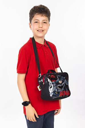 Necati Çanta Lisanslı Batman Figürlü Beslenme Çantası