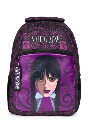 Necati Çanta Lisanslı Wednesday Temalı İlkokul Sırt Çantası