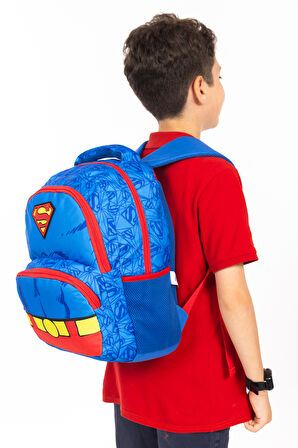 Necati Çanta Lisanslı Superman Temalı İlkokul Sırt Çantası