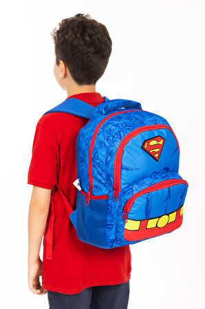 Necati Çanta Lisanslı Superman Temalı İlkokul Sırt Çantası