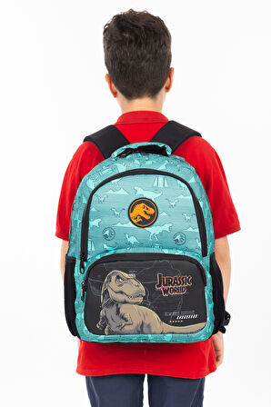 Necati Çanta Lisanslı Jurassic World İlkokul Sırt Çantası - Erkek Çocuk Okul Çantası