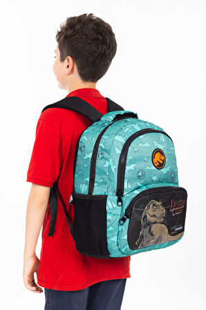 Necati Çanta Lisanslı Jurassic World İlkokul Sırt Çantası - Erkek Çocuk Okul Çantası