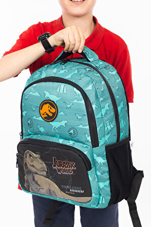 Necati Çanta Lisanslı Jurassic World İlkokul Sırt Çantası - Erkek Çocuk Okul Çantası